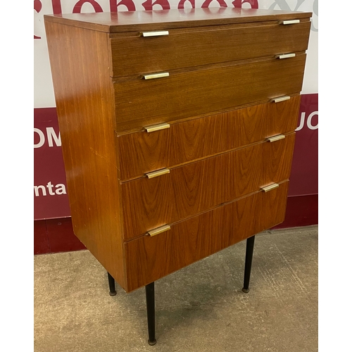 50 - A Wrighton afromosia chest of drawers