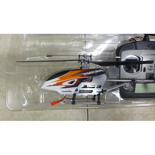 5052 - An Invader remote controlled helicopter