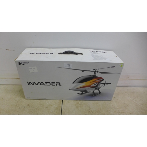 5052 - An Invader remote controlled helicopter