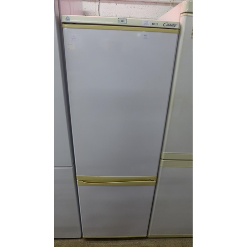 5081 - A Candy CM28/10SGB free standing 60/40 fridge freezer