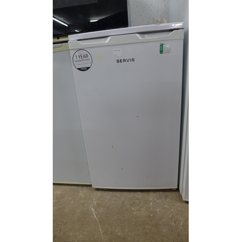 5088 - A Servis model UL48W compact free standing under counter fridge