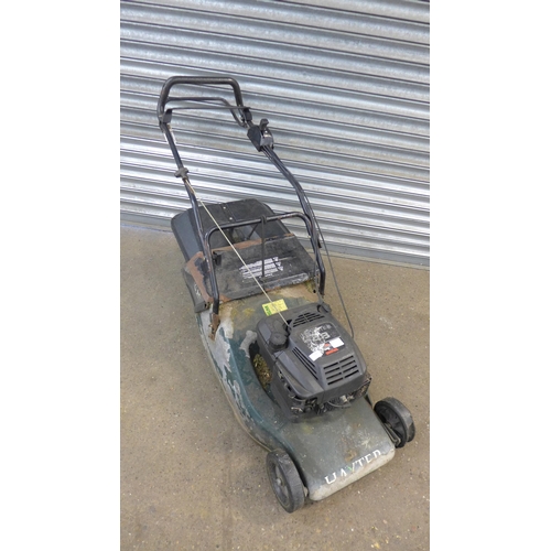 5138 - A Hayter Harrier 48 self propelled petrol lawn mower