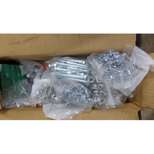 5169 - A quantity of consumables including screws, fixings, etc.