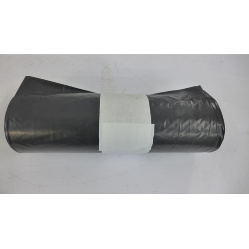 5186 - A box of 10 rolls of black bin liners