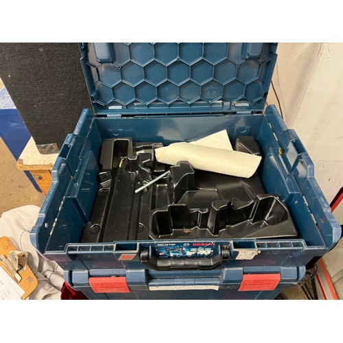 5020 - Five empty Bosch stacking tool cases