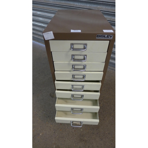 5113 - A Bisley 10 drawer multi drawer cabinet