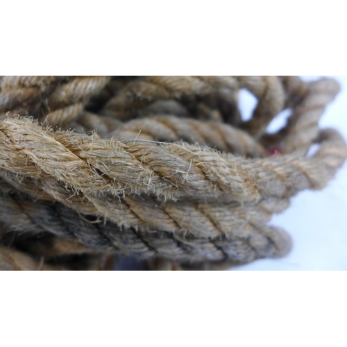 5250 - Approximately 26m of twisted rope