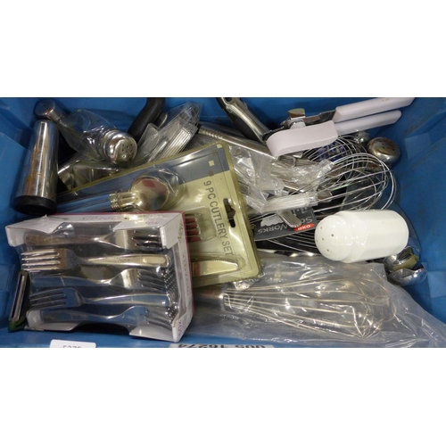 5279 - A large quantity of stainless steel and other kitchen and catering items including dish racks, drawe... 