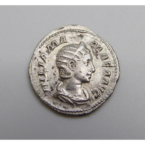 1077 - Julia Mamaea 222-235AD Denarius