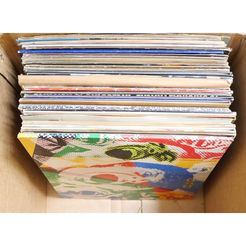 1100 - A collection of LP records including Deep Purple, Madonna, The Who, Jimi Hendrix, etc. **PLEASE NOTE... 