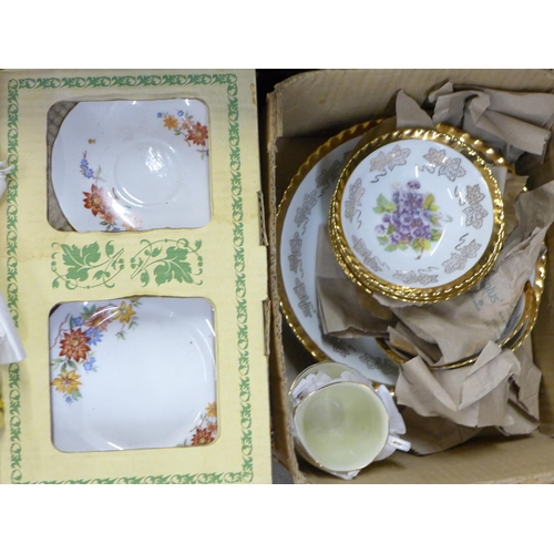 1153 - Five boxes of various household items including glassware and porcelain **PLEASE NOTE THIS LOT IS NO... 