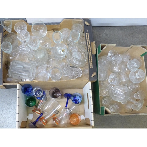 1161 - Three boxes of glassware **PLEASE NOTE THIS LOT IS NOT ELIGIBLE FOR IN-HOUSE POSTING AND PACKING**