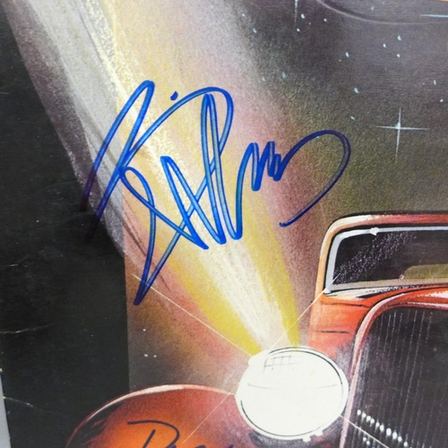 771 - ZZ Top, album with three signatures