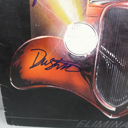 771 - ZZ Top, album with three signatures