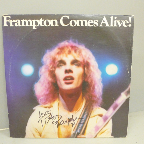 773 - Peter Frampton, signed album