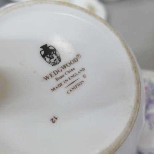 798 - A collection of Wedgwood and Aynsley decorative china