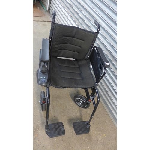 5069 - A Mobility Plus electric mobility wheelchair with battery charger and footrests