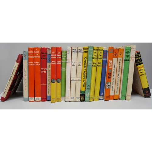 810 - A box of Sport related books, including football, cricket and boxing