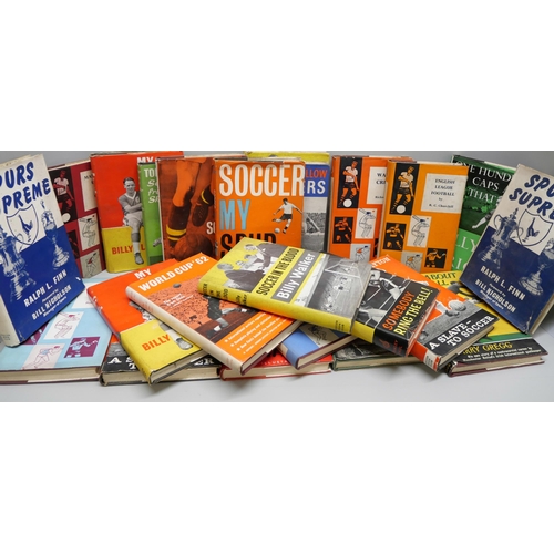 810 - A box of Sport related books, including football, cricket and boxing