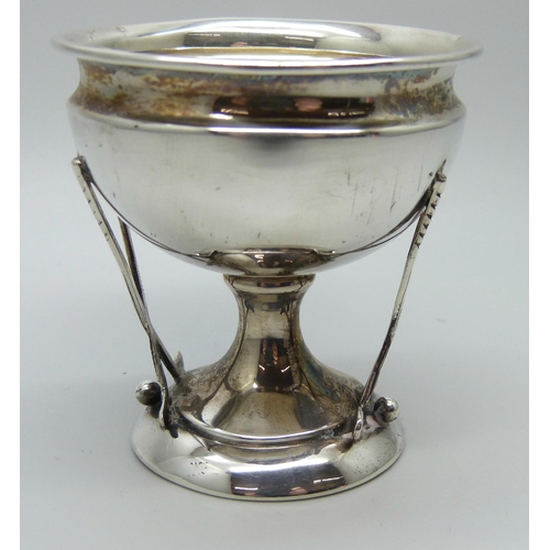 948 - A silver golf trophy, Birmingham 1923, 30g, 6.3cm