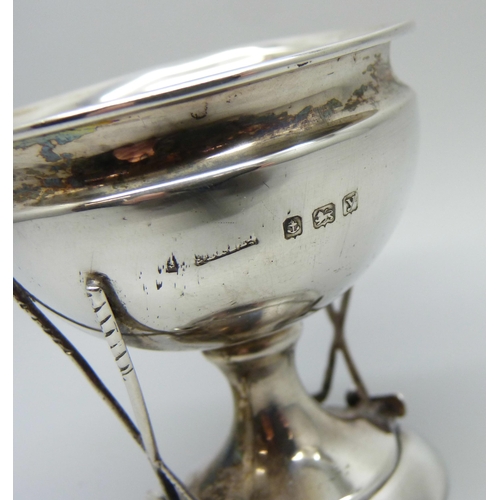 948 - A silver golf trophy, Birmingham 1923, 30g, 6.3cm