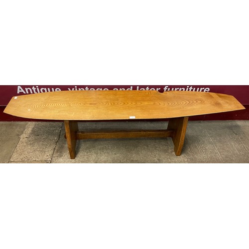 137 - An oak bench