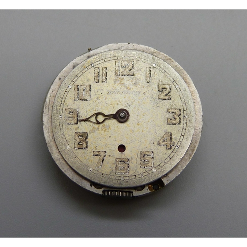 981 - A gentleman's Harwood Automatic watch movement (inventor of first automatic movements), movement sig... 