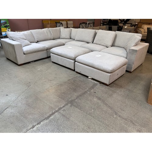 3180 - Lowell 8 piece Modular Sectional Sofa (Transit marks), Original RRP £1916.66 + Vat (4214-20) *This l... 