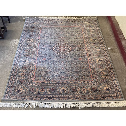 213B - A Royal Keshan Nain patterned rug, 240 x 170cm