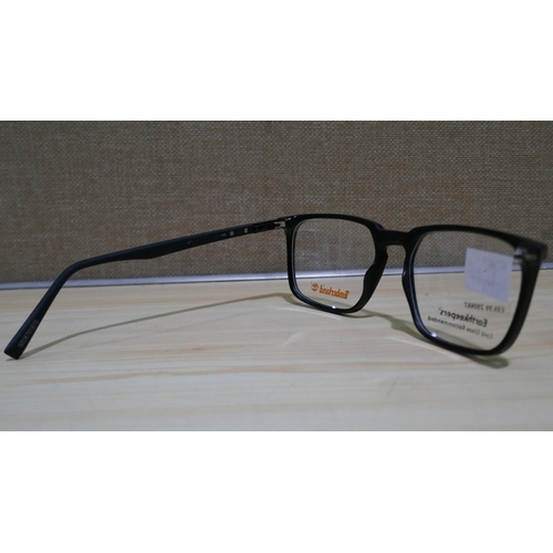 6063 - Timberland Matte Black Plastic Glasses - Damaged (338-216) *This lot is subject to Vat