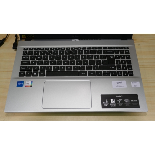 6118 - Acer Aspire 3 Laptop with charging lead and box, (Intelcore I5), Original RRP £499.99 + Vat (338-239... 