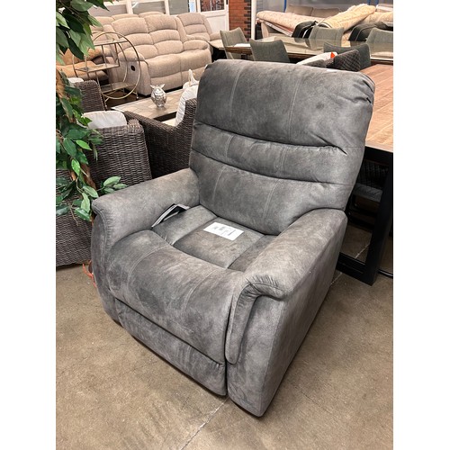 3060 - Felix Reclining Chair Fabric Swivel Recliner, Original RRP £316.66 + Vat (4216-20) *This lot is subj... 