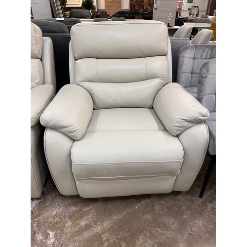 3091 - Fletcher Light Grey Power Recliner, Original RRP £624.99 + Vat (4216-23) *This lot is subject to Vat