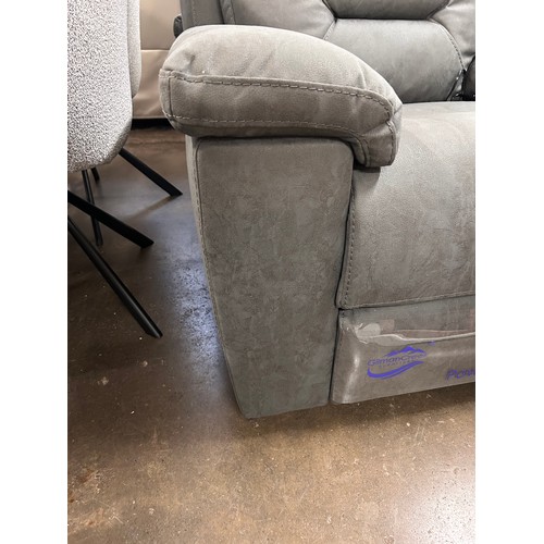 3093 - Justin Grey Armchair Power Recliner, Original RRP £399.99 + Vat (4216-29) *This lot is subject to Va... 