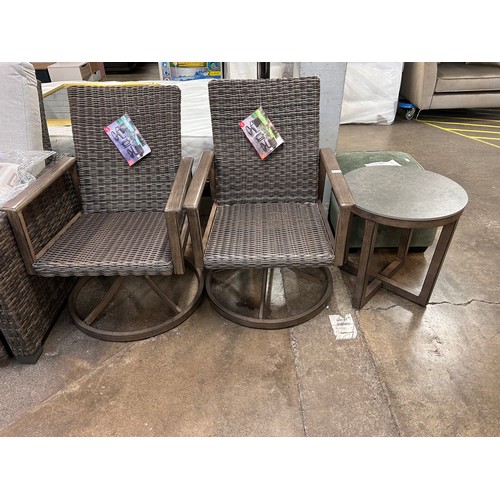 3123 - Agio Mckinnon 3 piece Set Small Space , Original RRP £499.99 + Vat (4216-5) *This lot is subject to ... 