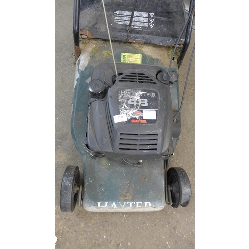 5138 - A Hayter Harrier 48 self propelled petrol lawn mower