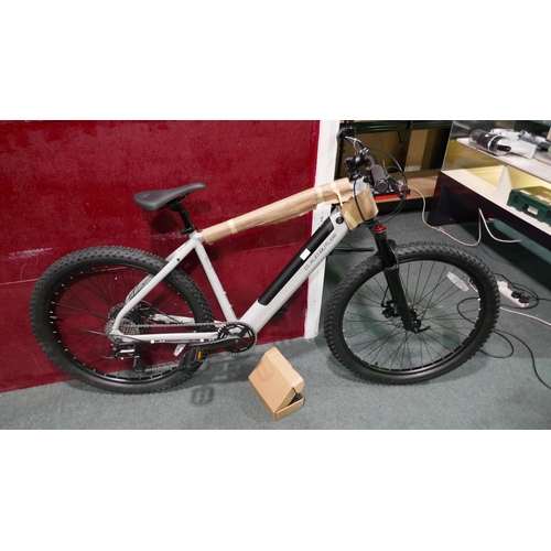 6112A - Claud Butler Ridge 1.0  Grey electric mountain bike with two keys & charger, equipped with Bafang re... 