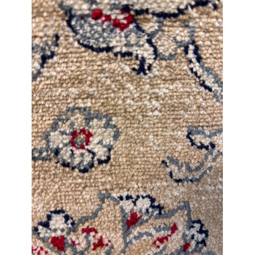 3023 - Gold ground full pule Kashmir rug, all over floral Ziegler design