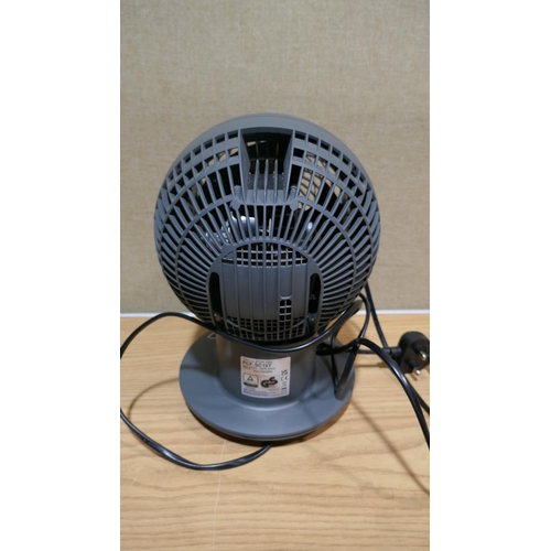 6132A - Iris Woozoo Grey Desk Fan with remote and box (338-74) *This lot is subject to Vat