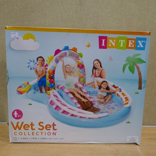 6250 - Intex Candyzone Playcentre, H20Go! 10Ft Family Pool  (339-122, 144) *This lot is subject to Vat