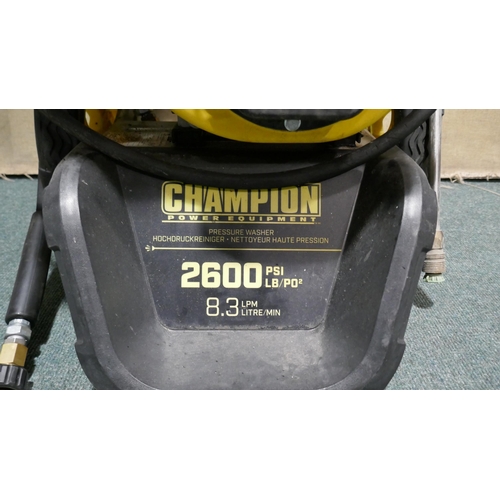 6256 - Champion 2600 Psi Petrol Pressure Washer, Original RRP £299.99 + Vat (339-391) *This lot is subject ... 