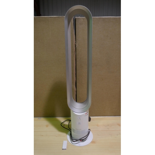 6006 - Dyson white/silver Tower Fan with remote (model no: AM07) Original RRP £287.49 + Vat (339-386) *This... 