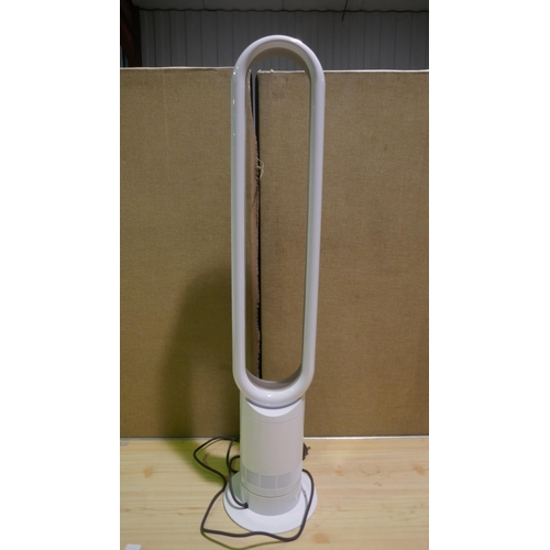 6006 - Dyson white/silver Tower Fan with remote (model no: AM07) Original RRP £287.49 + Vat (339-386) *This... 