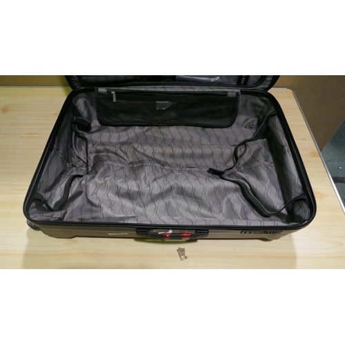 6022 - Samsonite Endure silver 2 piece Hardside Suitcases - Large case wheel missing, Original RRP £119.99 ... 