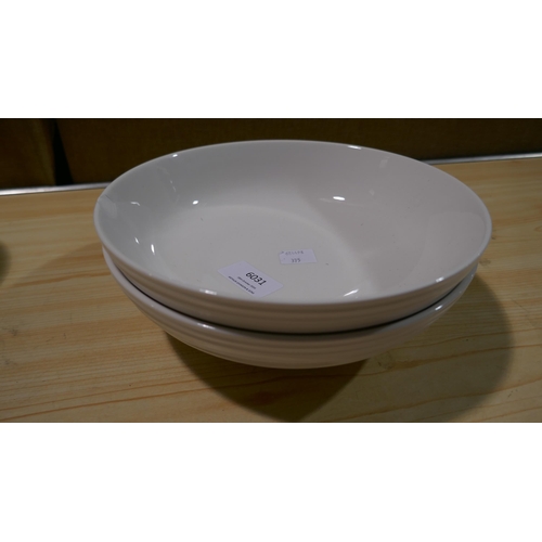 6031 - Mikasa swirl porcelain Dinnerware   (339-375) *This lot is subject to Vat