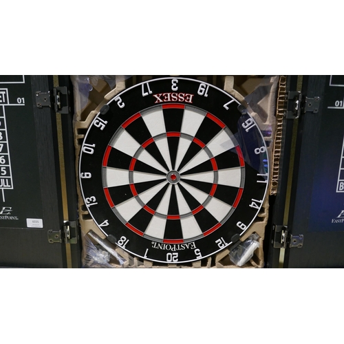 6035 - EasyPoint Dart Board In Case (339-399) *This lot is subject to VAT