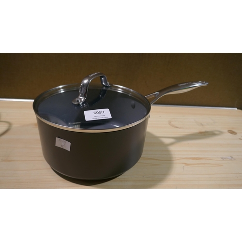 6050 - Three Greenpan Valencia pro pans with lids , Original RRP £139.99 + Vat (339-92) *This lot is subjec... 