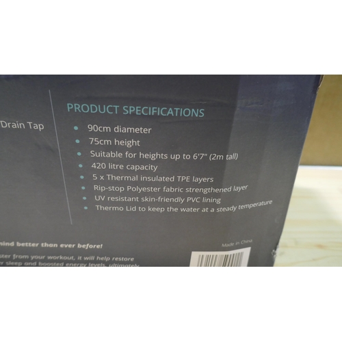 6051 - Lumi Recovery Pod Max Insulated Ice Bath, Original RRP £99.99 + Vat (339-82) *This lot is subject to... 