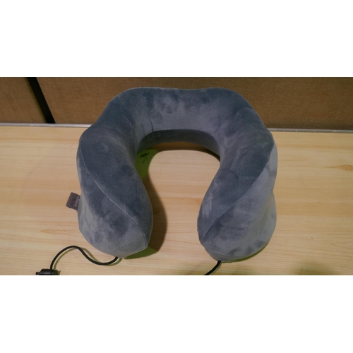 6061 - Two Airia Living Memory Foam Travel Pillows (339-69, 331) *This lot is subject to Vat