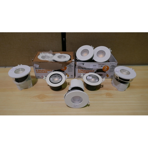 6066 - Nine Feit 3.5 Dimmable Down Lighters (339-114, 187-190) *This lot is subject to Vat